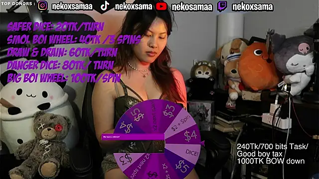 Živý XXX chat NekoxSama