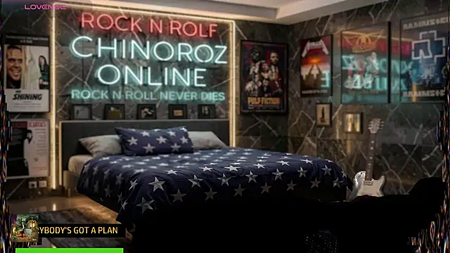 chino_roz 网络视讯表演