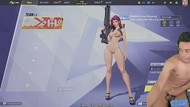 lovemirgaming Pertunjukan Webcam