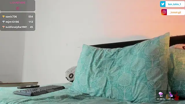 ken_tokiio Adlı Modelin Canlı XXX Sohbeti