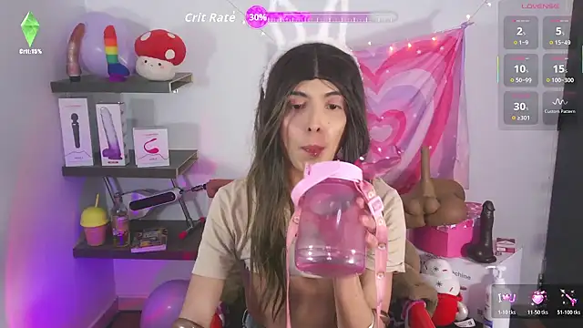 valentina_crttiのウェブカメラショー