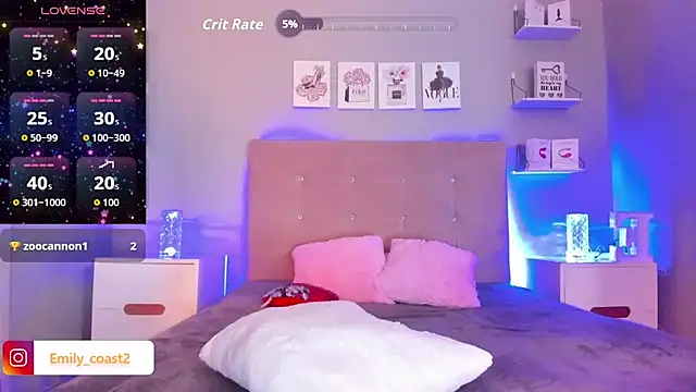 EmilyCoast-1's Live XXX Chat