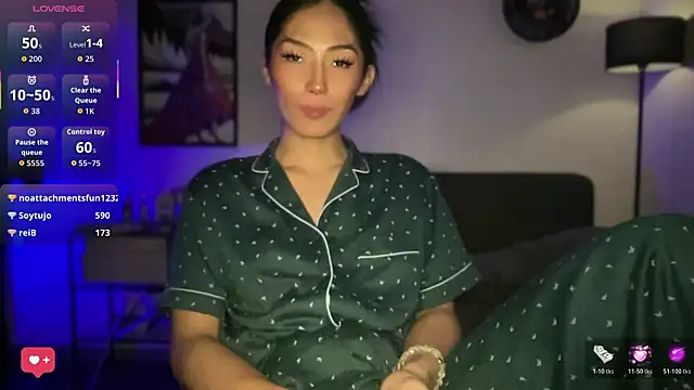 Belle_Sinclair Adlı Modelin Web Kamerası Şovu