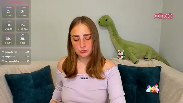 XXX chat uživo modela MilliStrii
