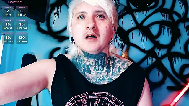 Marieblueeyes Шоу с уебкамера