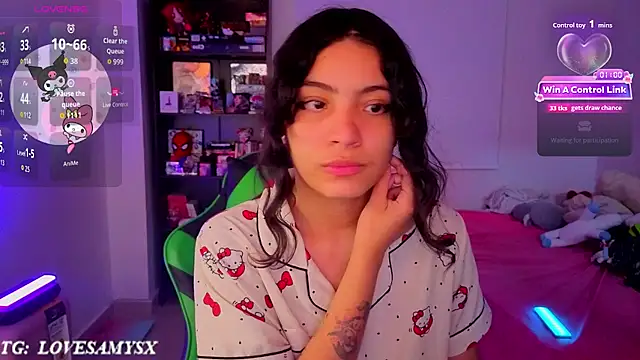 Chat +18 de Lovelyamyy ao vivo