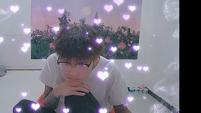 הופעת וובקאם של KK-cuteboy