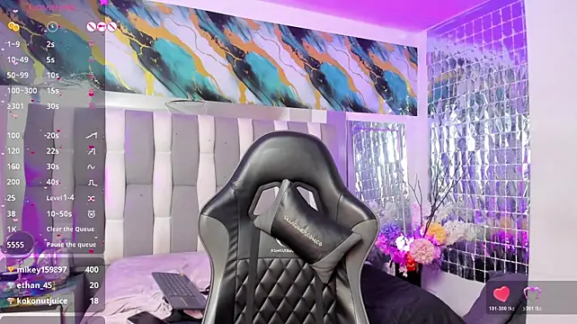 צ'אט XXX  בשידור חי של IsaDiiaz