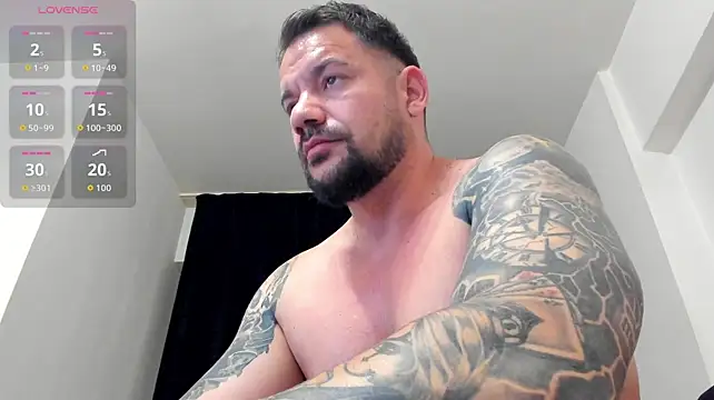 הופעת וובקאם של musclemonster31