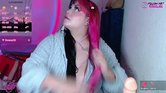 دردشة Pinky-Flower الجنسية المباشرة