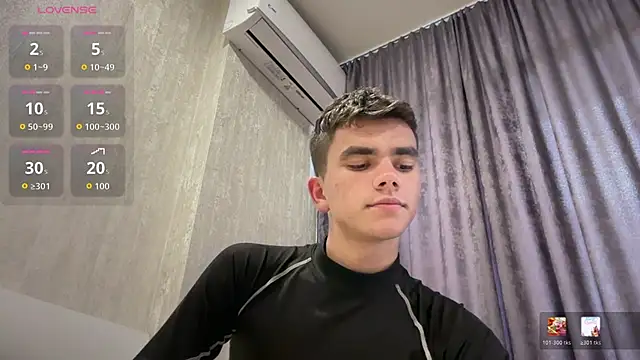 Show de Just_Max02 na webcam