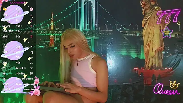 Show de Tait_ na webcam