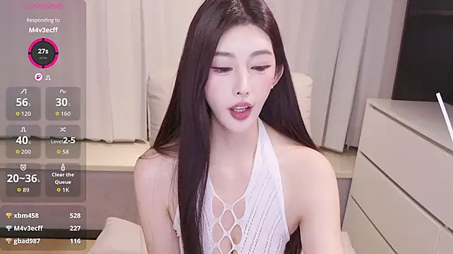 Show de Angelababy520_ na webcam