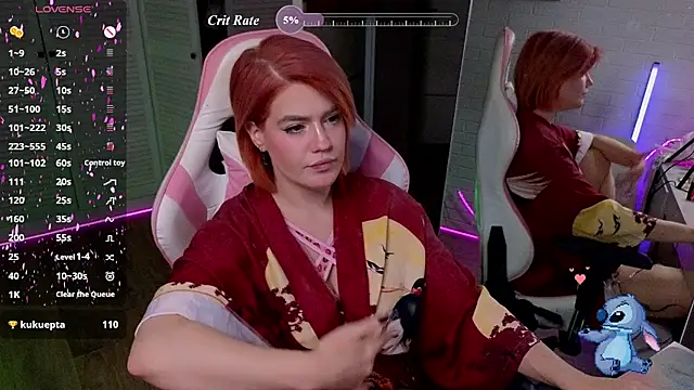 Chat +18 de RedVelveten ao vivo