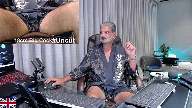Show de OnlineBossUK na webcam