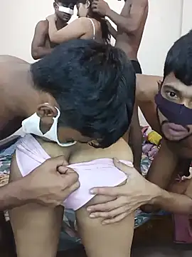 Show webcam de Groupshow063