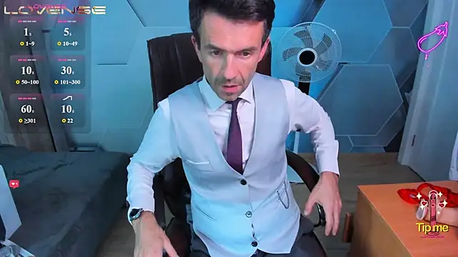 Show de SteveTiger na webcam