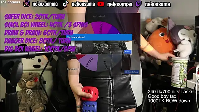NekoxSama: онлайн-секс-чат