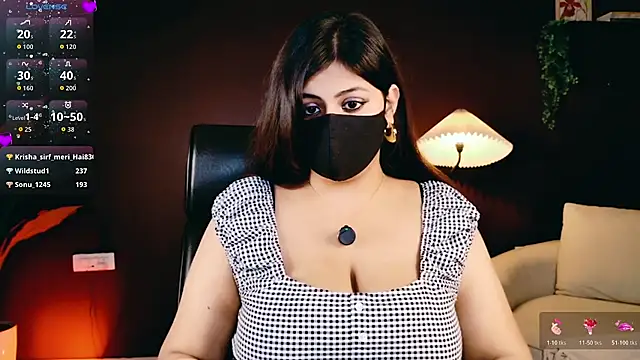 Mysterious_krishaa Adlı Modelin Web Kamerası Şovu