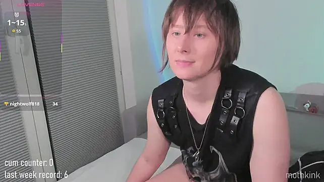 Show de mothkink na webcam