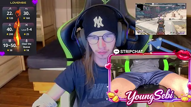 YoungSebi Webcam-Show