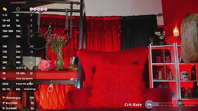 Živý XXX chat MistressAndre