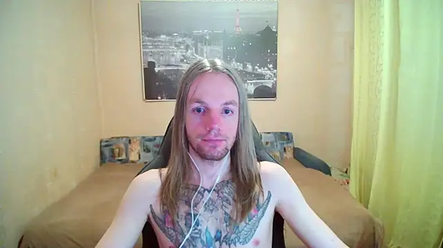 Show modela AdamDickens na web-kameri