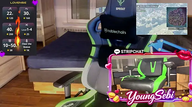 YoungSebi Webcam-Show