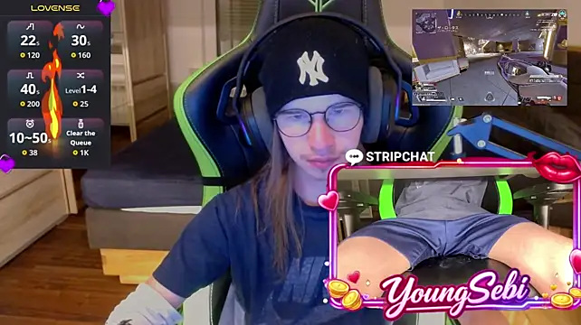 YoungSebi Pertunjukan Webcam