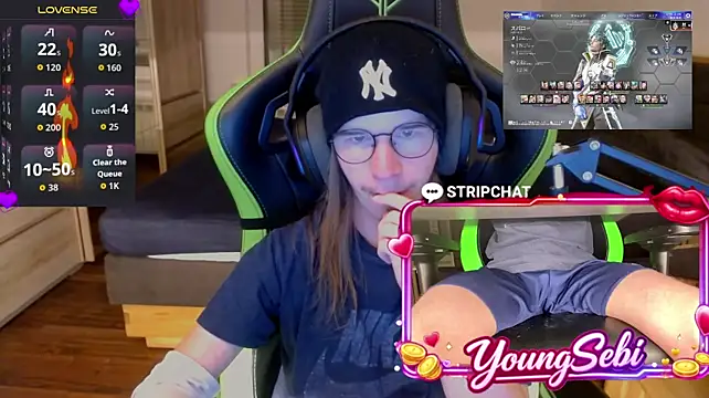 YoungSebi Webcam-Show
