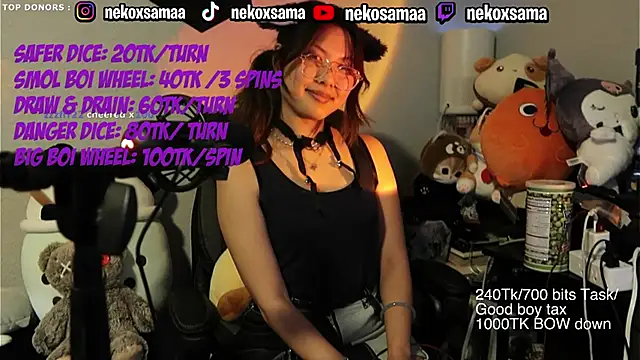 Živý XXX chat NekoxSama