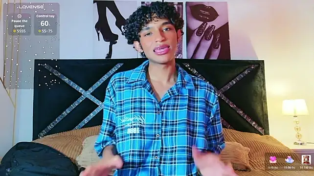 הופעת וובקאם של Aaron_Wiinter