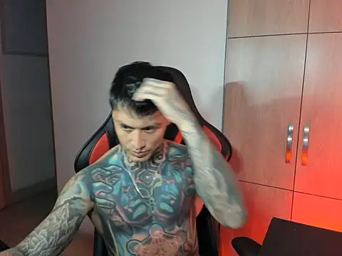 Show de Chrissblack na webcam