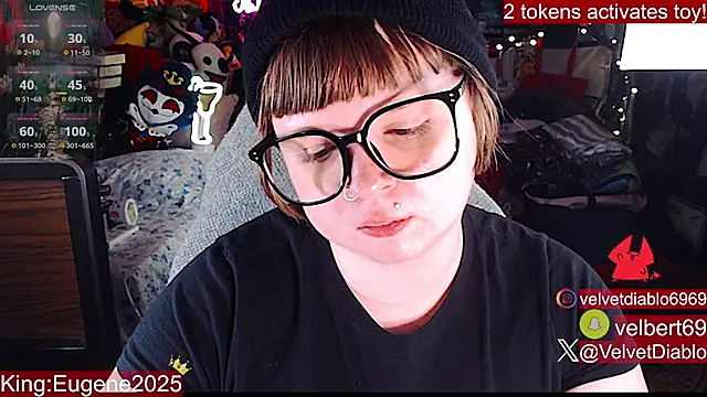 VelvetDiablo Live XXX Chat
