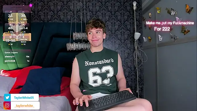 Živý XXX chat TaylerWhite