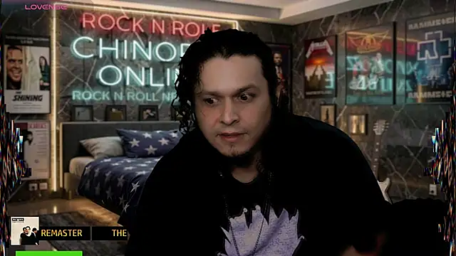 chino_roz: διαδικτυακό σόου στην κάμερα
