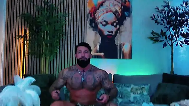 Show de masterkingofmusclee na webcam