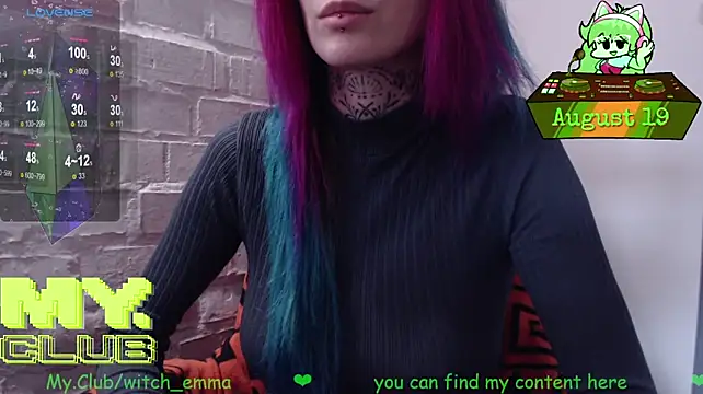 Chat +18 de Witch_Emma ao vivo
