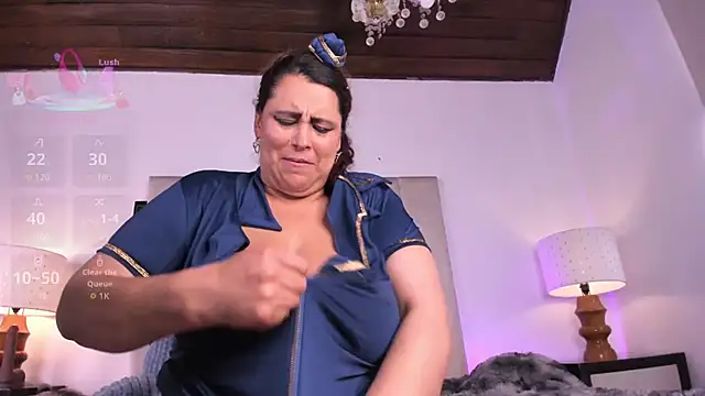MarthinaBaker Adlı Modelin Web Kamerası Şovu