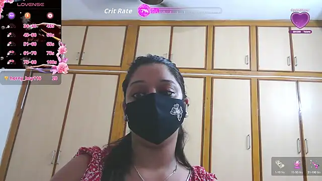 Chat +18 de Sirishateluguammai ao vivo