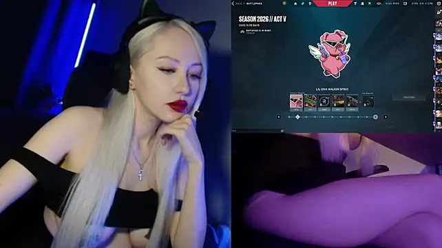צ'אט XXX בשידור חי של roxxyrowe