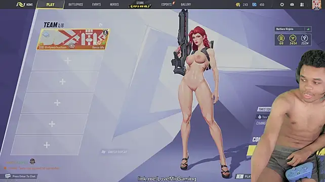 Show Webcam de lovemirgaming