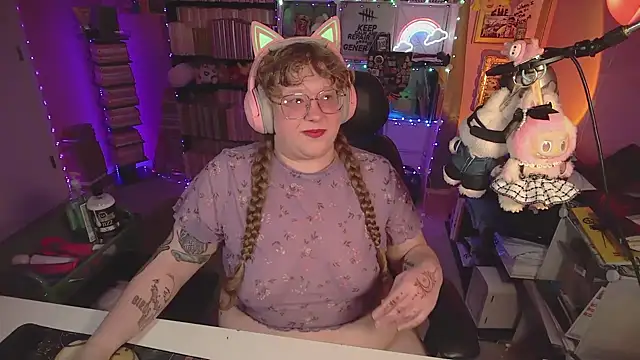 FatVeronica Шоу с уебкамера