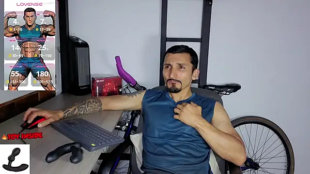 Marck_Muscle 网络视讯表演