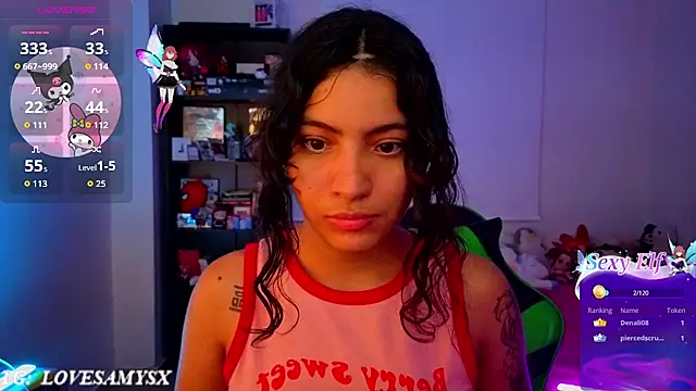 XXX chat uživo modela Lovelyamyy