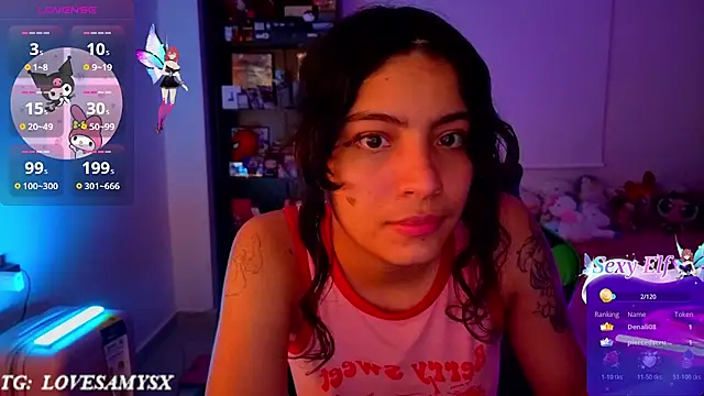 Chat XXX ao vivo de Lovelyamyy