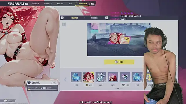 lovemirgaming webkamerás műsora