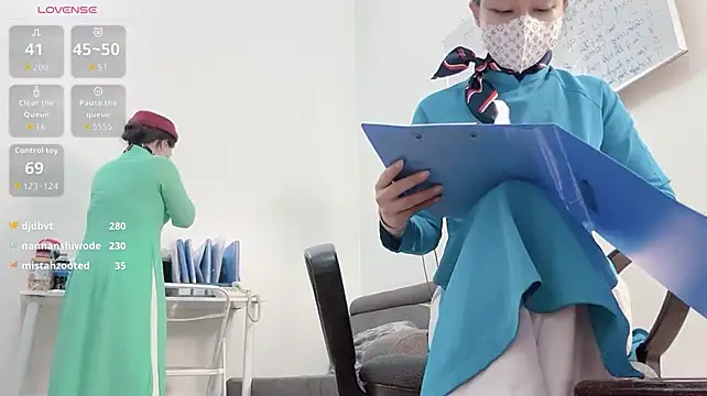 Mono-StewardessMysa Pertunjukan Webcam