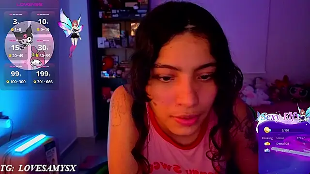 Chat +18 de Lovelyamyy ao vivo