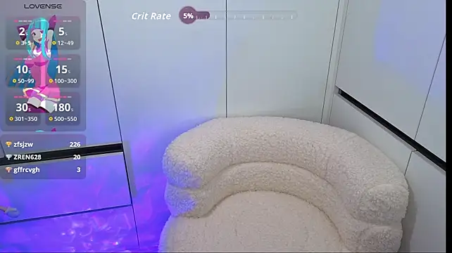 Show modela fanchashaonv88 na web-kameri